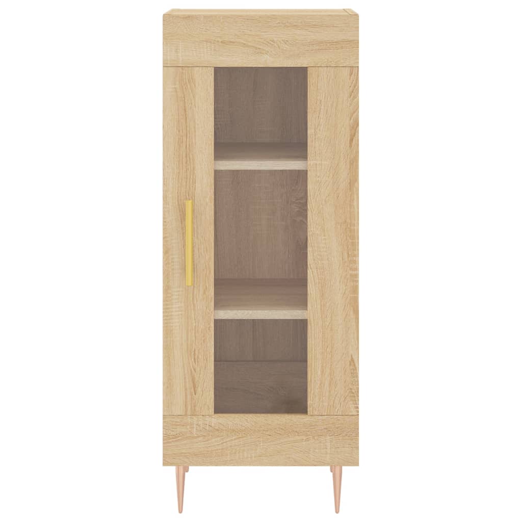 Visoka komoda hrasta sonome 34,5x34x180cm od konstruiranog drva
