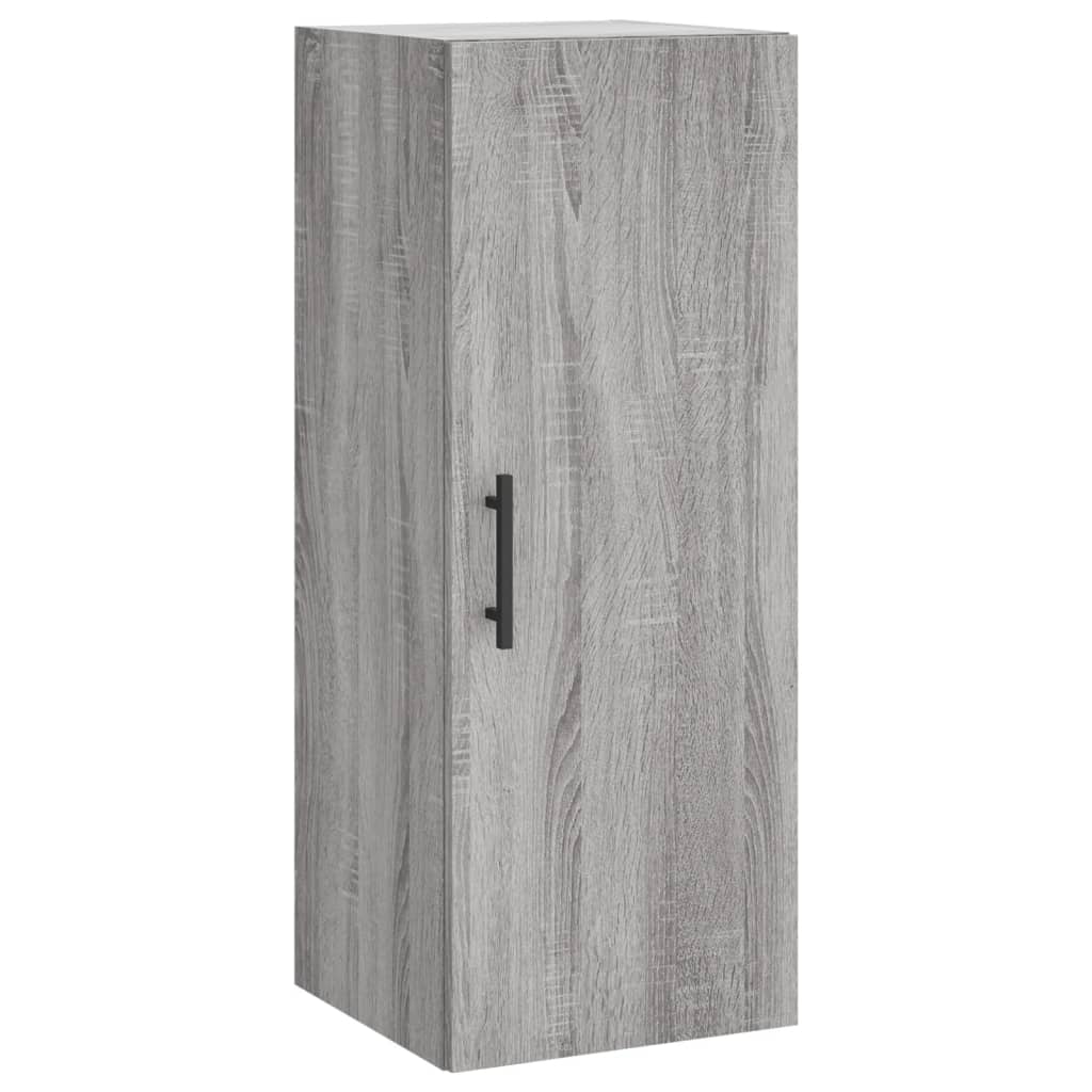 Visoka komoda siva sonome 34,5x34x180 cm od konstruiranog drva