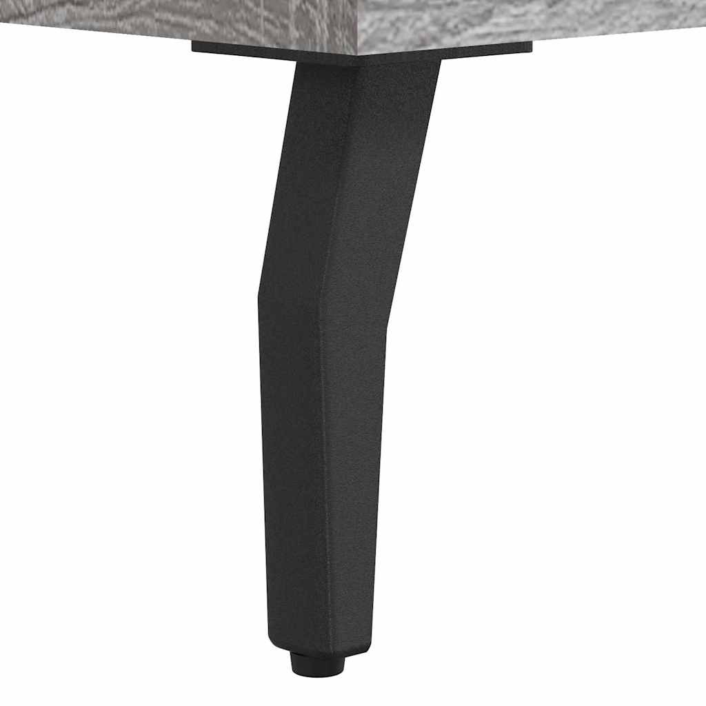 Visoka komoda siva sonome 69,5x34x180 cm od konstruiranog drva