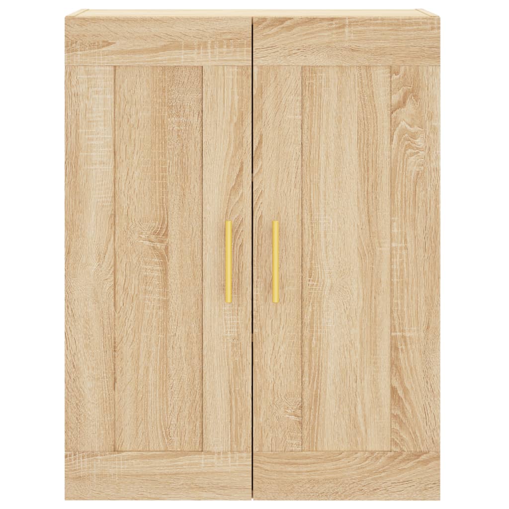 Visoka komoda hrasta sonome 69,5x34x180cm od konstruiranog drva