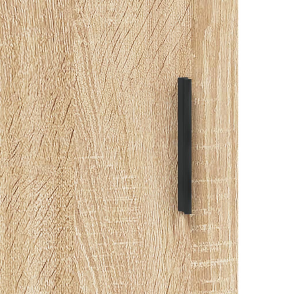 Visoka komoda hrasta sonome 69,5x34x180cm od konstruiranog drva