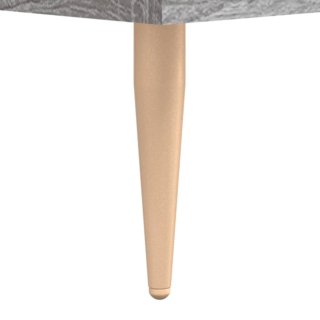 Visoka komoda siva sonome 69,5x34x180 cm od konstruiranog drva