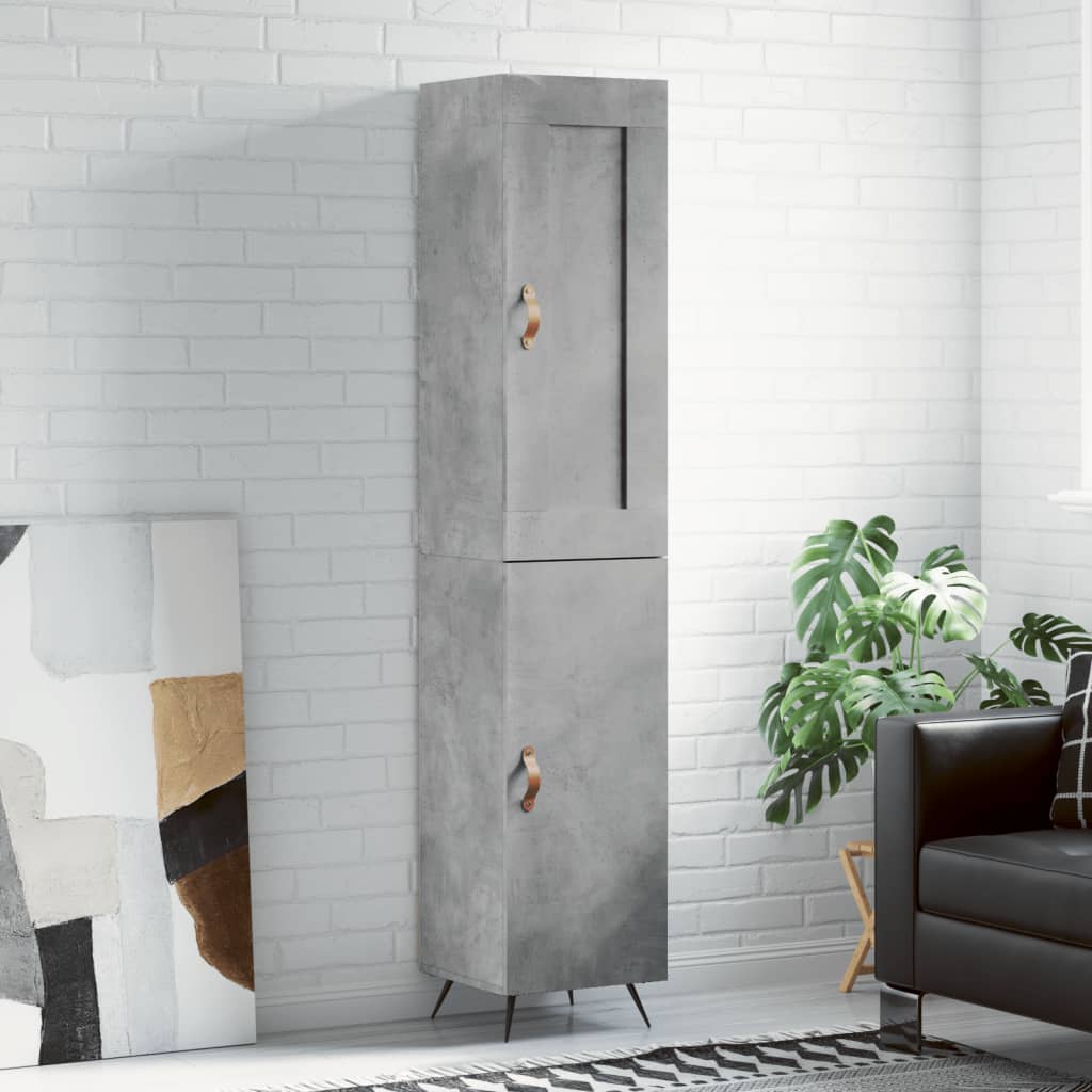 Visoka komoda 34,5x34x180cm konstruiranog drva