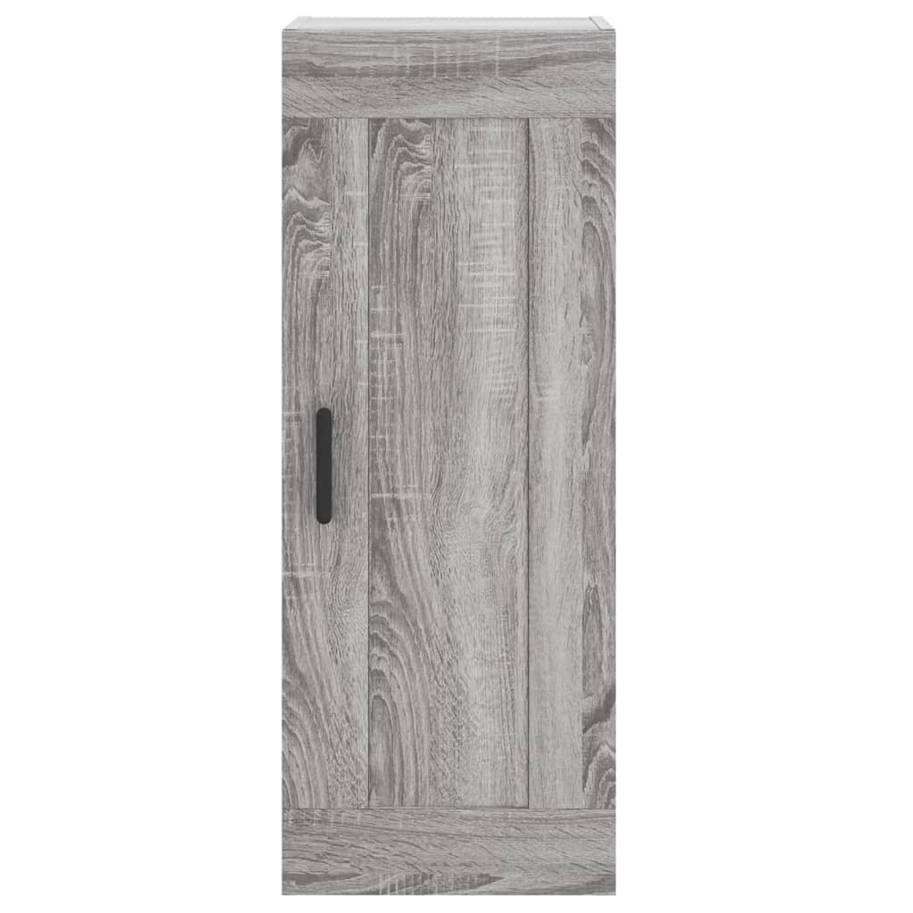 Visoka komoda siva sonome 34,5x34x180 cm od konstruiranog drva