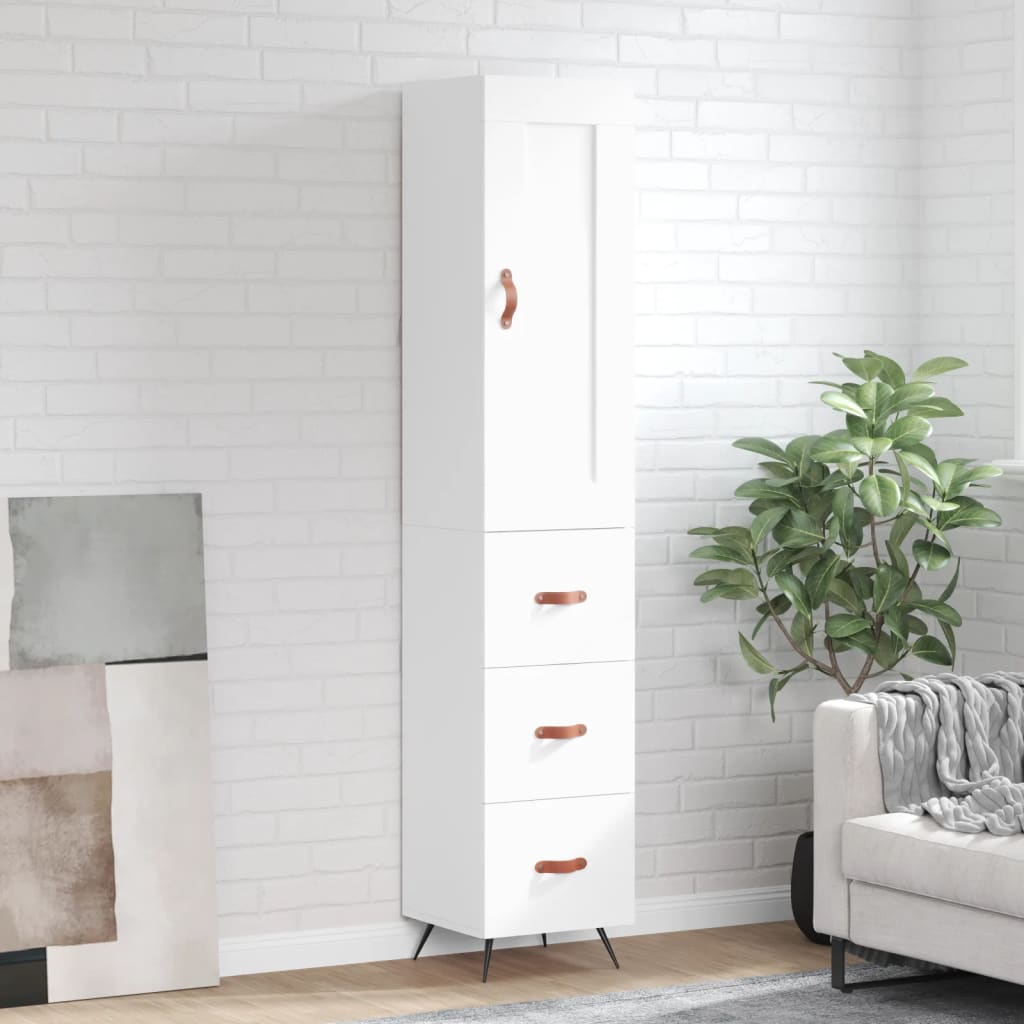 Visoka komoda 34,5x34x180cm konstruiranog drva