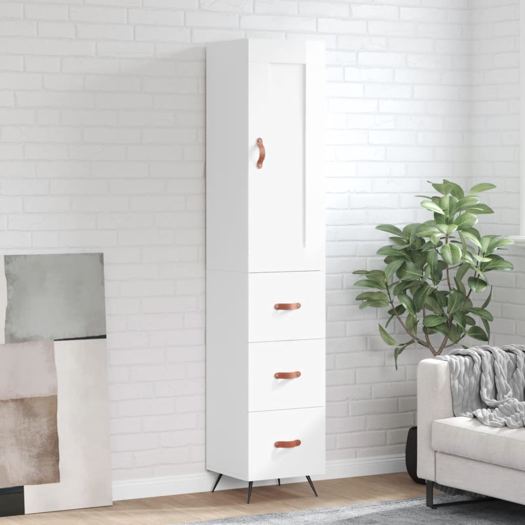 Visoka komoda 34,5x34x180cm konstruiranog drva