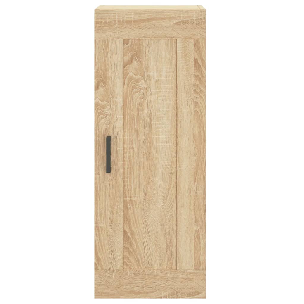 Visoka komoda hrasta sonome 34,5x34x180cm od konstruiranog drva