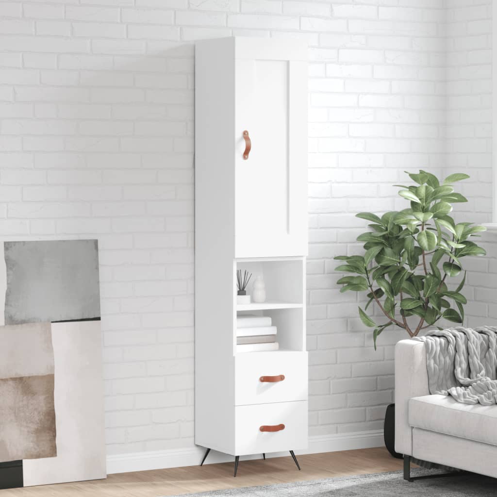 Visoka komoda 34,5x34x180cm konstruiranog drva