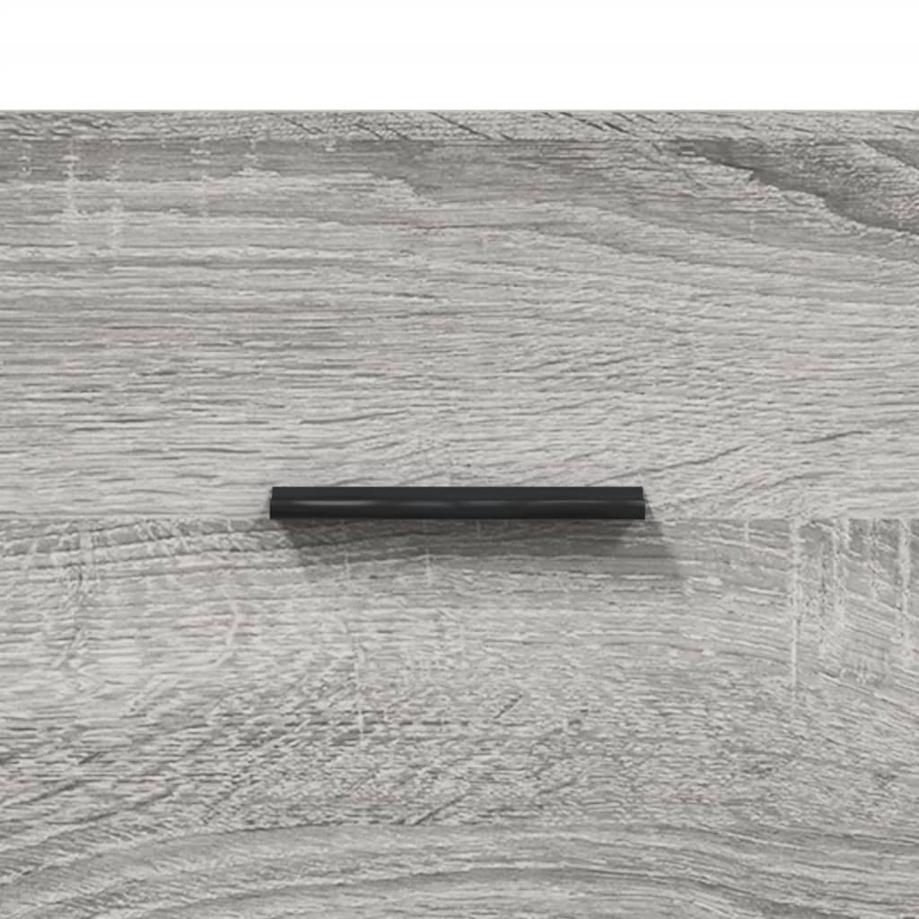 Visoka komoda siva sonome 34,5x34x180 cm od konstruiranog drva