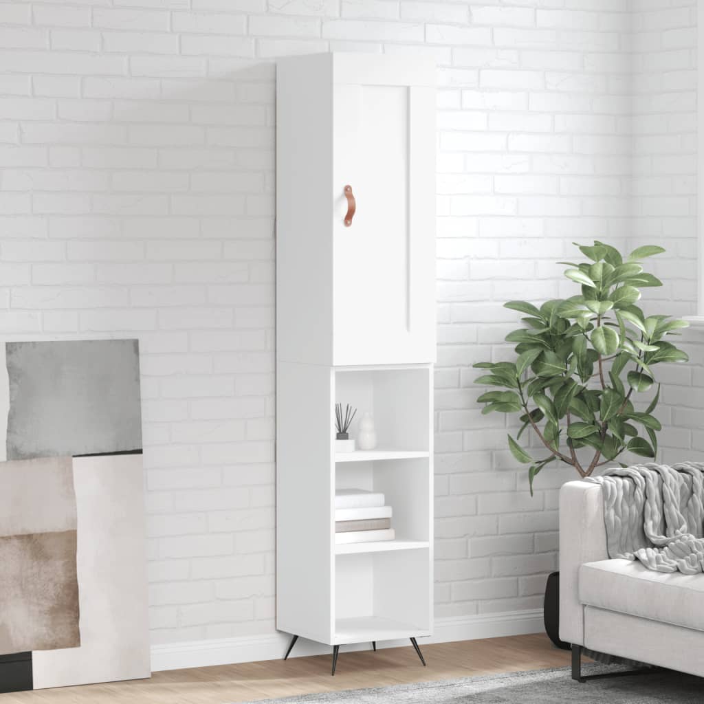 Visoka komoda 34,5x34x180cm konstruiranog drva