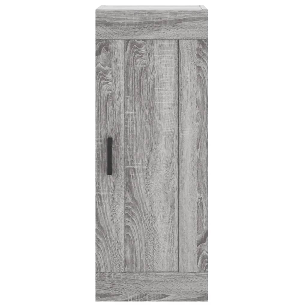 Visoka komoda siva sonome 34,5x34x180 cm od konstruiranog drva