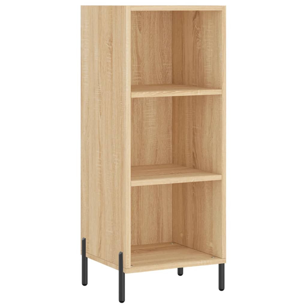 Visoka komoda hrasta sonome 34,5x34x180cm od konstruiranog drva