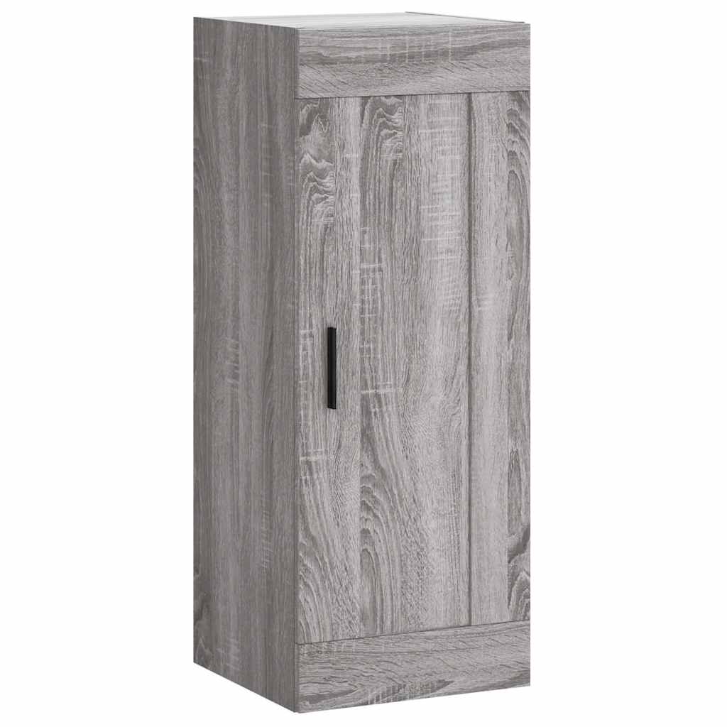Visoka komoda siva sonome 34,5x34x180 cm od konstruiranog drva