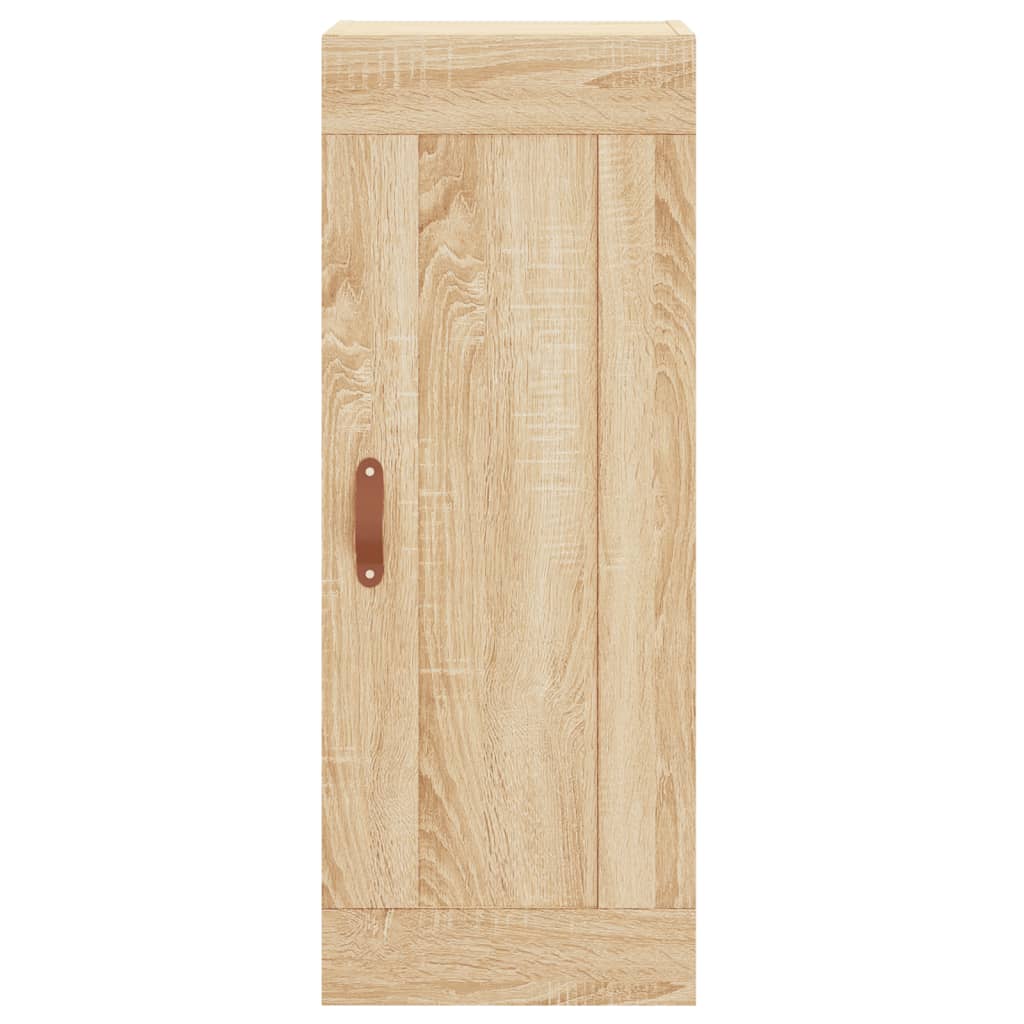 Visoka komoda hrasta sonome 34,5x34x180cm od konstruiranog drva
