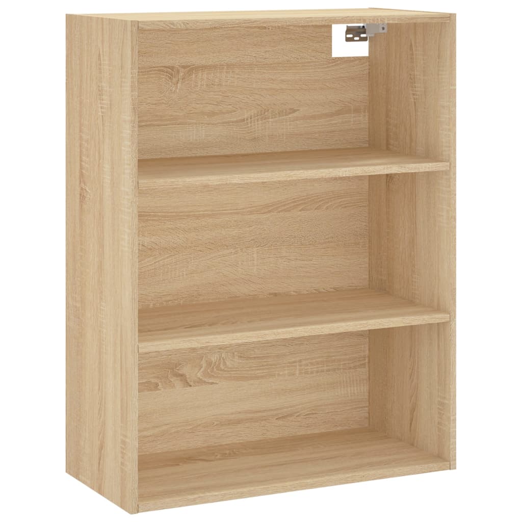 Visoka komoda hrasta sonome 69,5x34x180cm od konstruiranog drva
