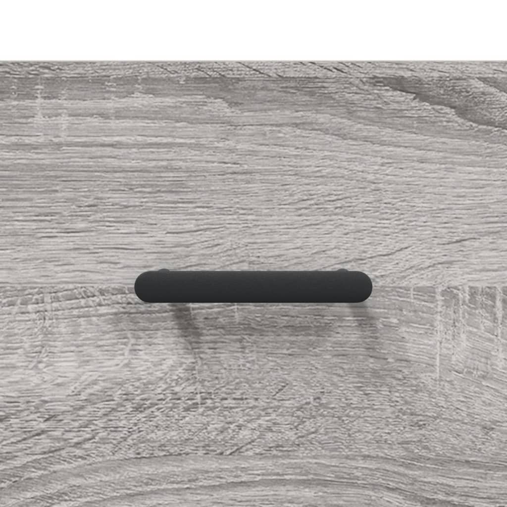 Visoka komoda siva sonome 69,5x34x180 cm od konstruiranog drva
