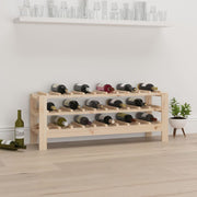 Stalak za vino 109,5x30x42 cm od masivne borovine