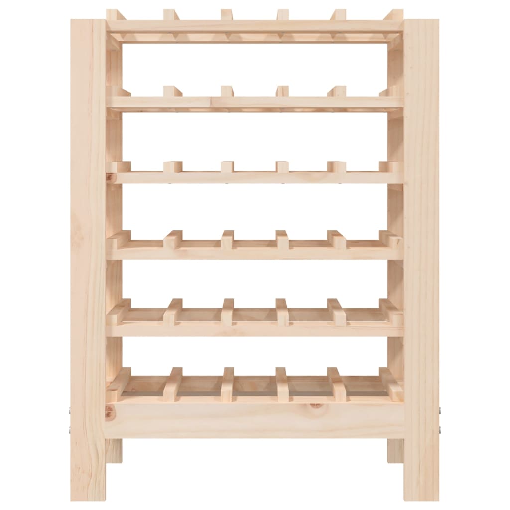 Stalak za vino 61,5x30x82 cm od masivne borovine