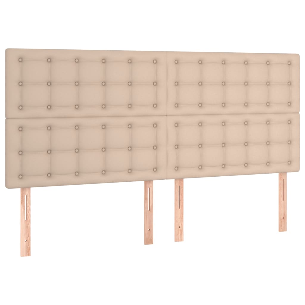 Krevet box spring s madracem cappuccino 180x200 cm umjetna koža