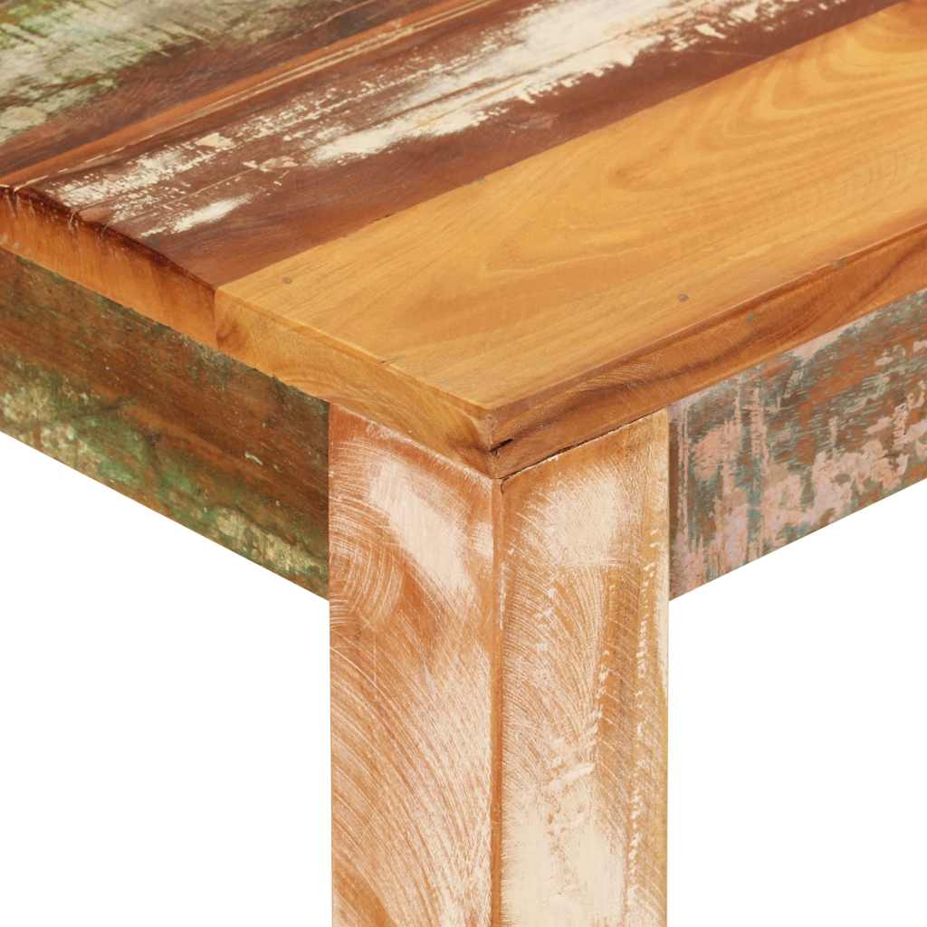 Barski stol 112 x 55 x 108 cm od masivnog obnovljenog drva