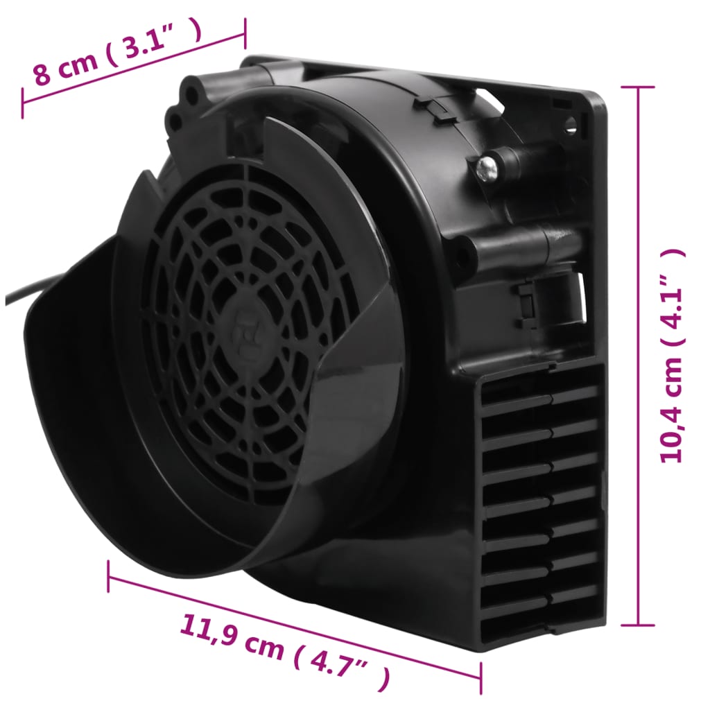 LED svjetlosne trake sa 66 LED žarulja i ventilatorom 660 cm