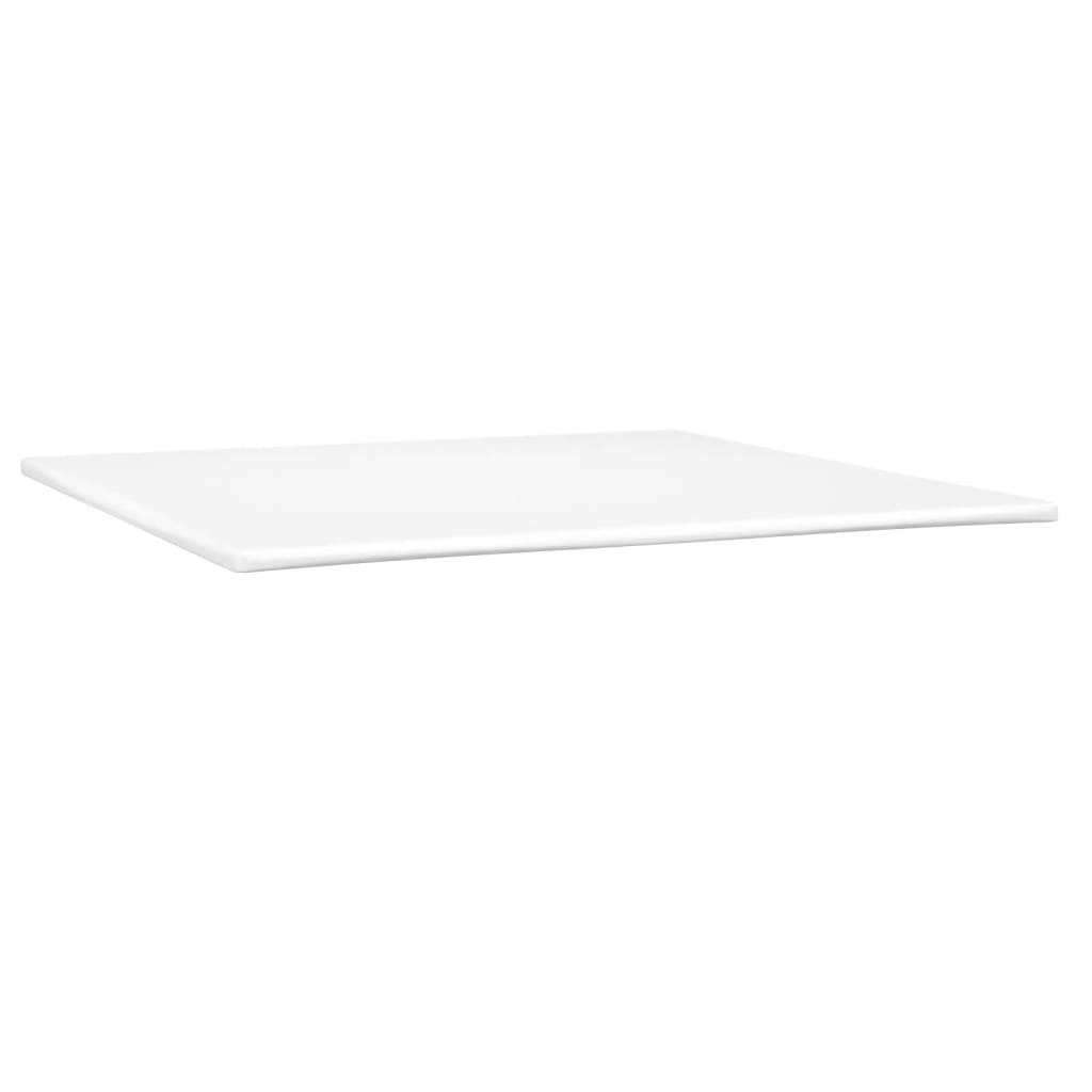 Krevet s oprugama i madracem crni 200x200 cm od umjetne kože