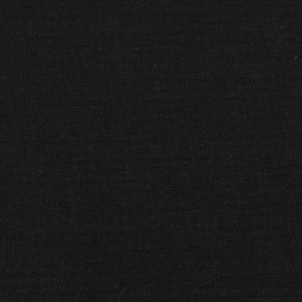 Krevet s oprugama i madracem crni 120 x 200cm od tkanine