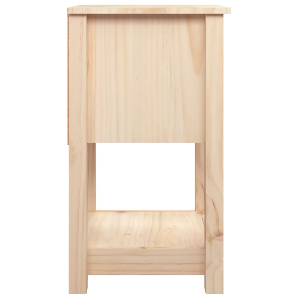 Noćni ormarići 2 kom 40x35x61,5 cm od masivne borovine