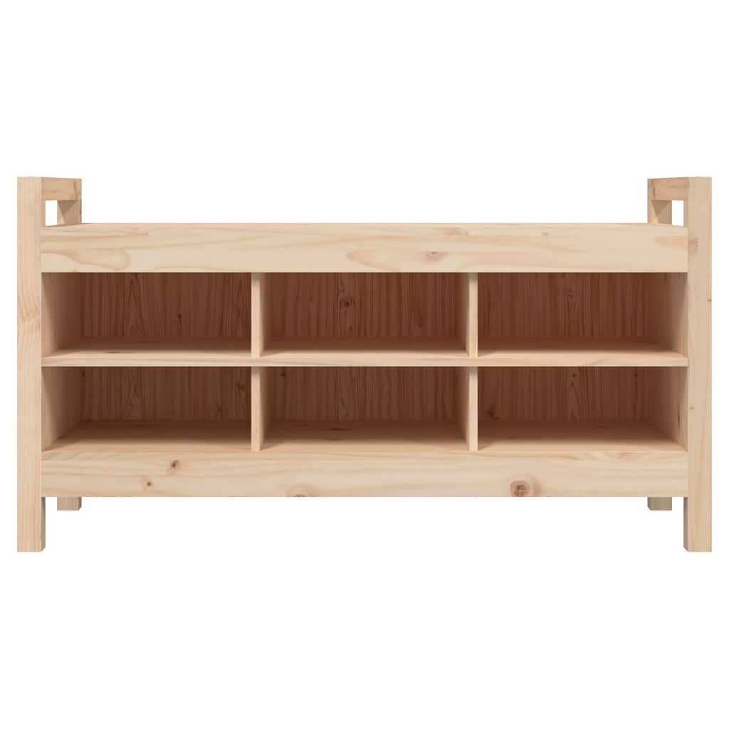 Klupa za hodnik 110x40x60 cm od masivne borovine