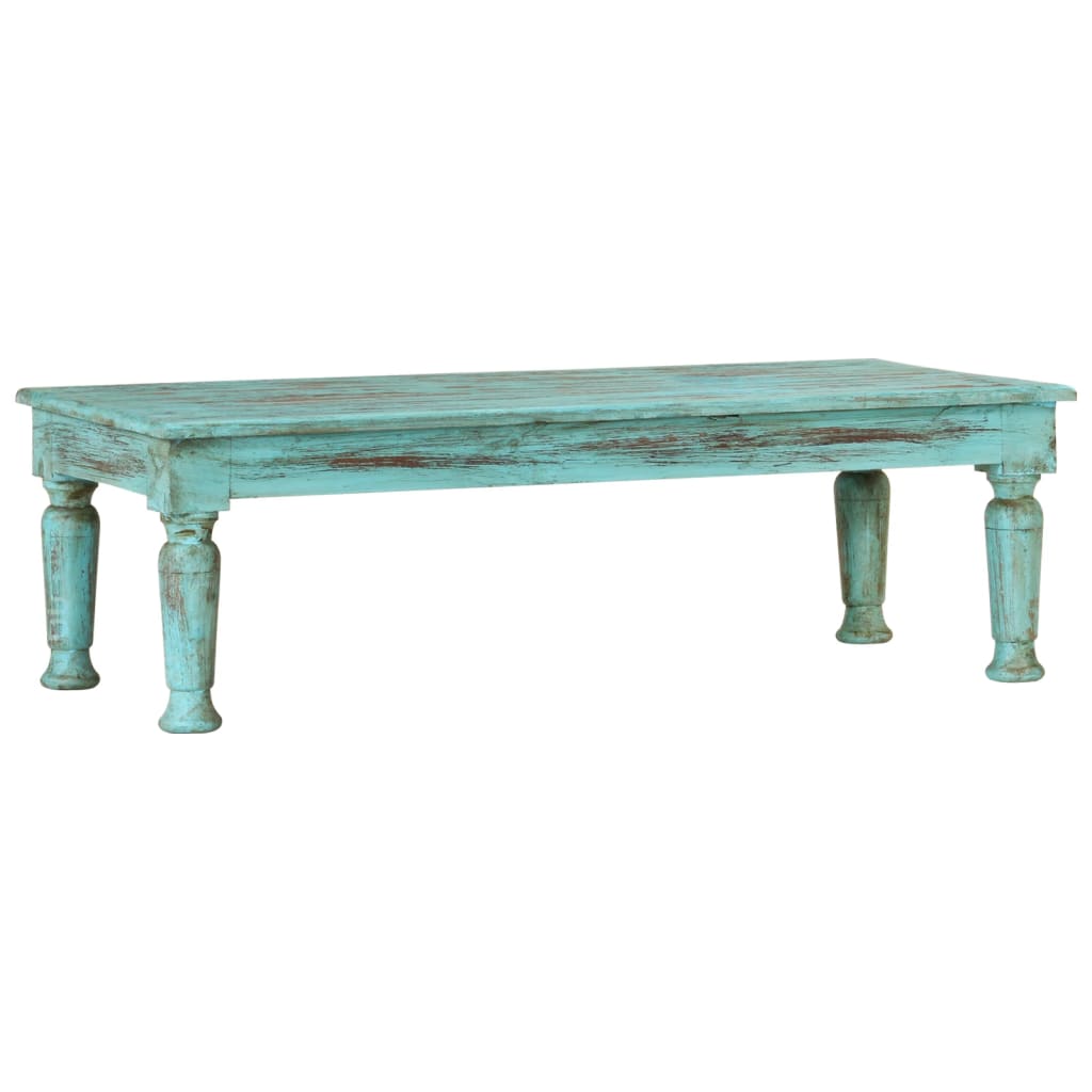 Stolić za kavu 110 x 50 x 34 cm od masivnog obnovljenog drva