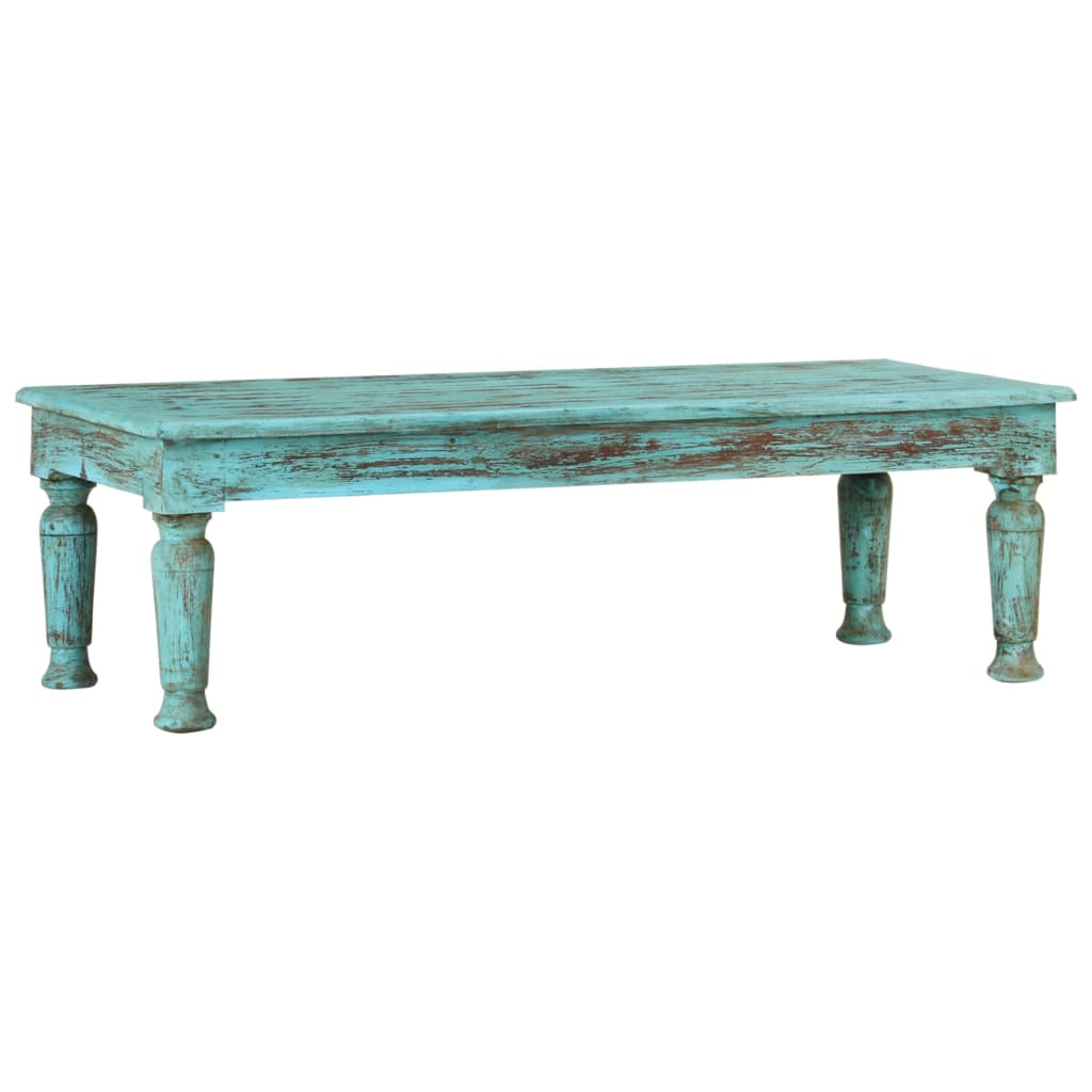 Stolić za kavu 110 x 50 x 34 cm od masivnog obnovljenog drva