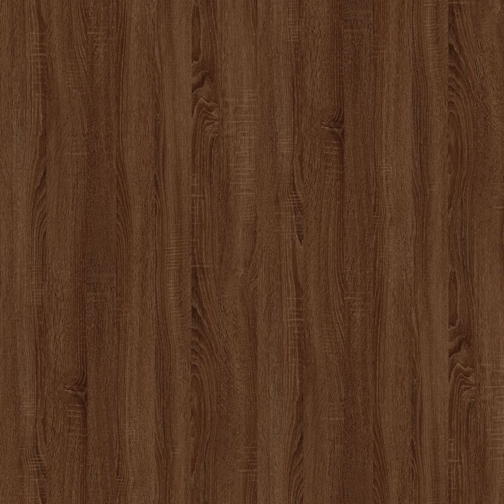 Stolić za kavu smeđi 100x50x45 cm konstruirano drvo i željezo