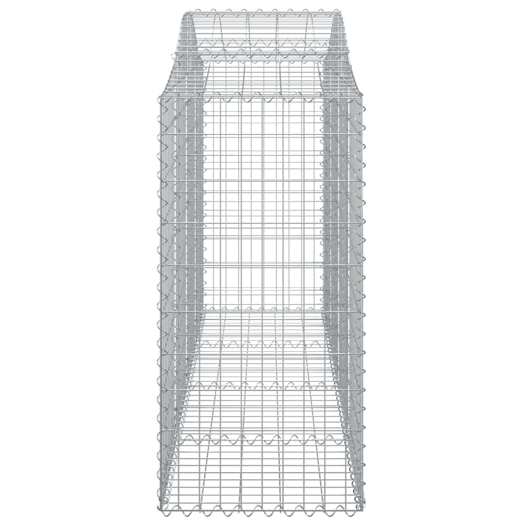 Lučne gabionske košare 50kom 200x50x120/140cm pocinčano željezo