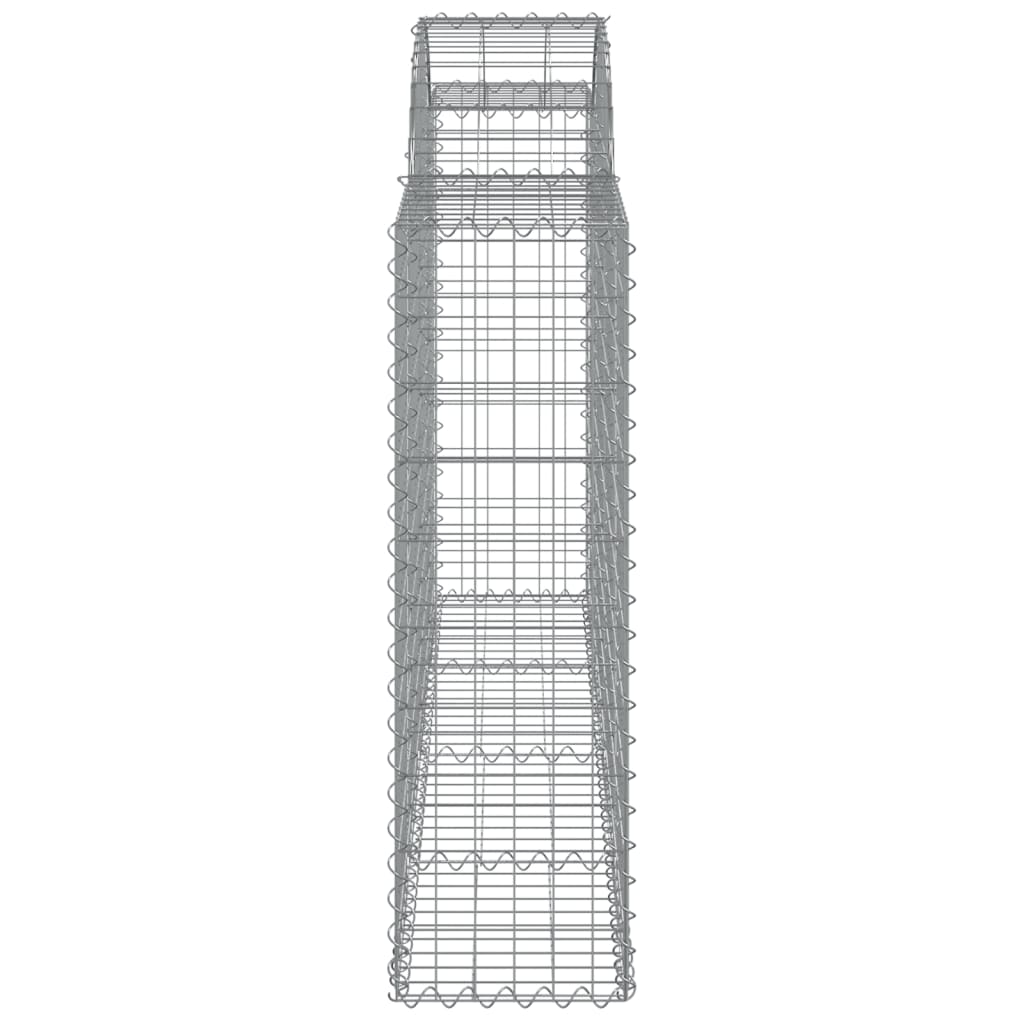 Lučne gabionske košare 20kom 200x30x100/120cm pocinčano željezo