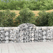 Lučne gabionske košare 20 kom 200x50x80/100cm pocinčano željezo