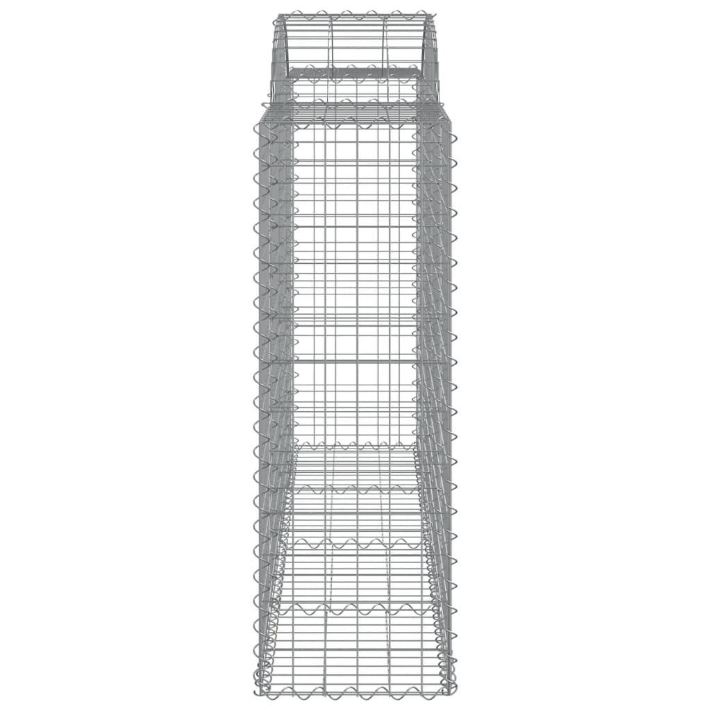 Lučne gabionske košare 40kom 200x50x120/140cm pocinčano željezo