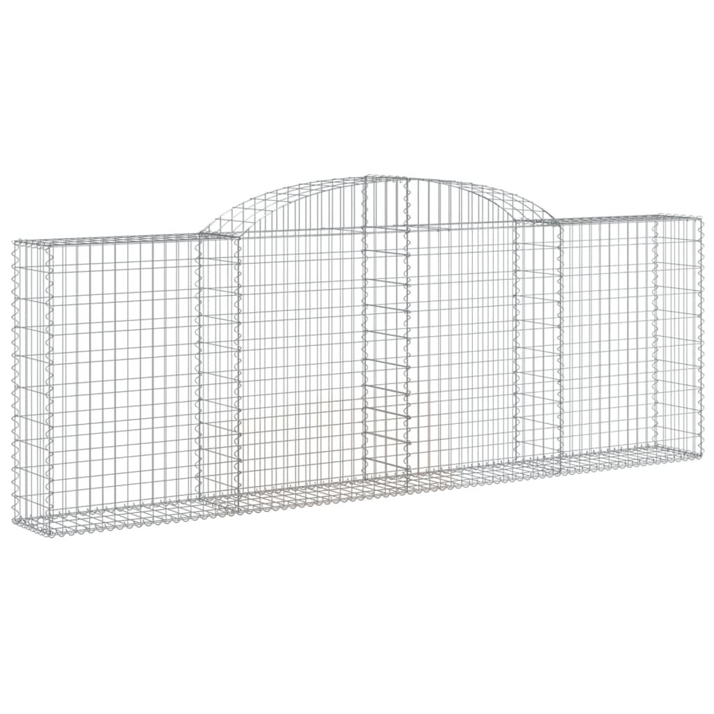 Lučne gabionske košare 3 kom 300x30x100/120cm pocinčano željezo