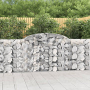Lučne gabionske košare 13kom 300x30x100/120cm pocinčano željezo