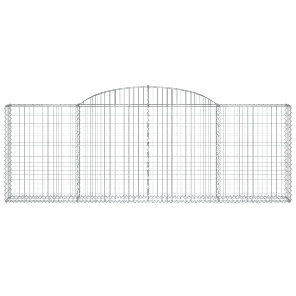 Lučne gabionske košare 30kom 300x30x100/120cm pocinčano željezo