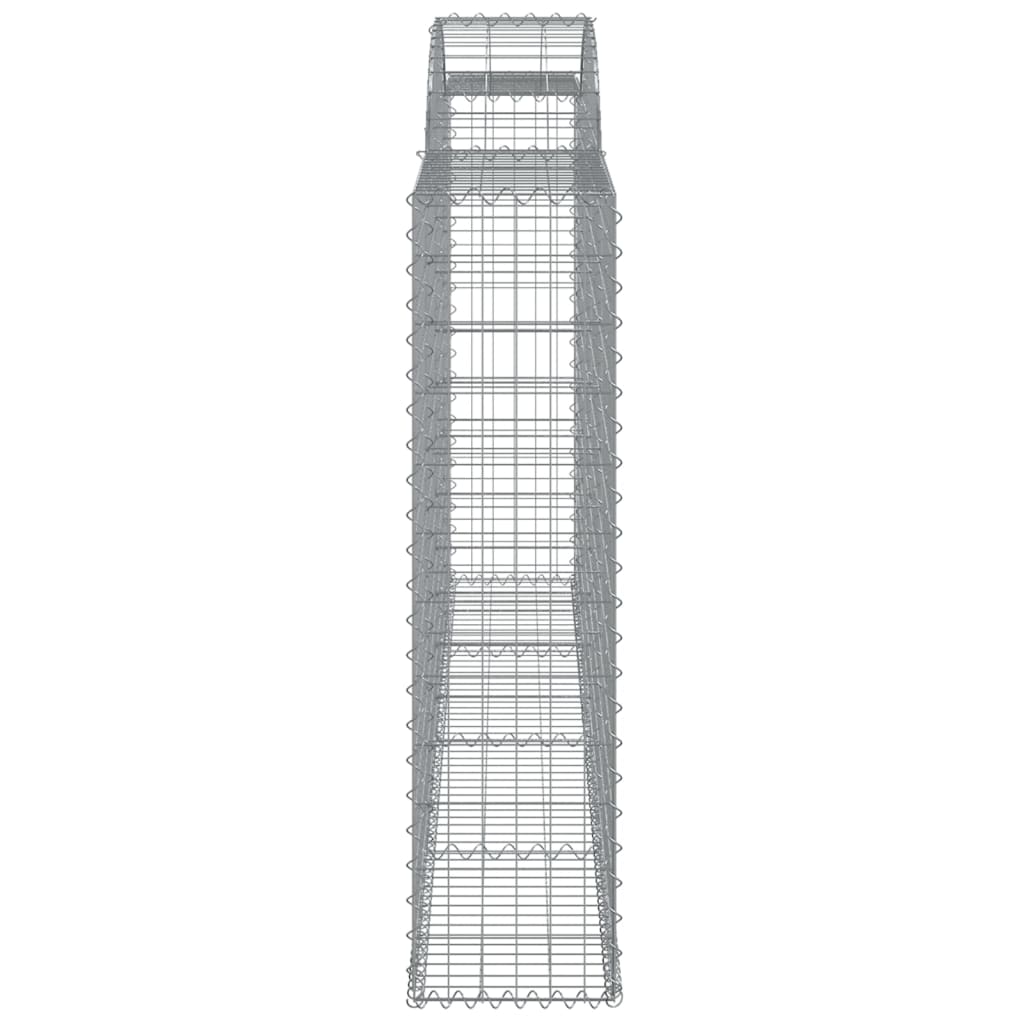 Lučne gabionske košare 3 kom 300x30x120/140cm pocinčano željezo