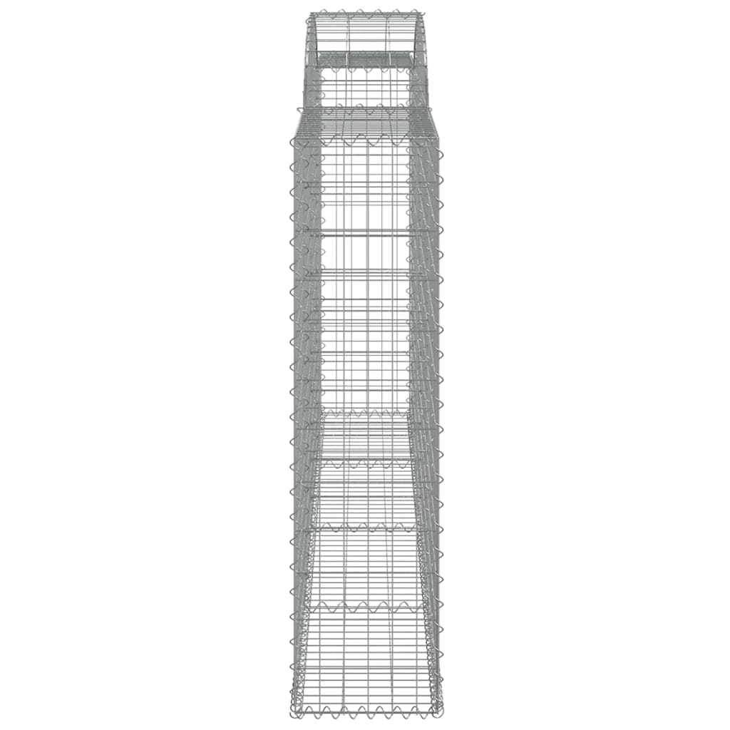 Lučne gabionske košare 5 kom 300x30x120/140cm pocinčano željezo