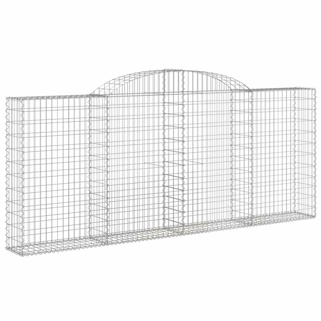 Lučne gabionske košare 20kom 300x30x120/140cm pocinčano željezo