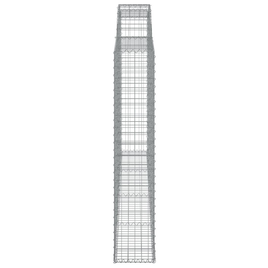 Lučne gabionske košare 3 kom 300x30x160/180cm pocinčano željezo