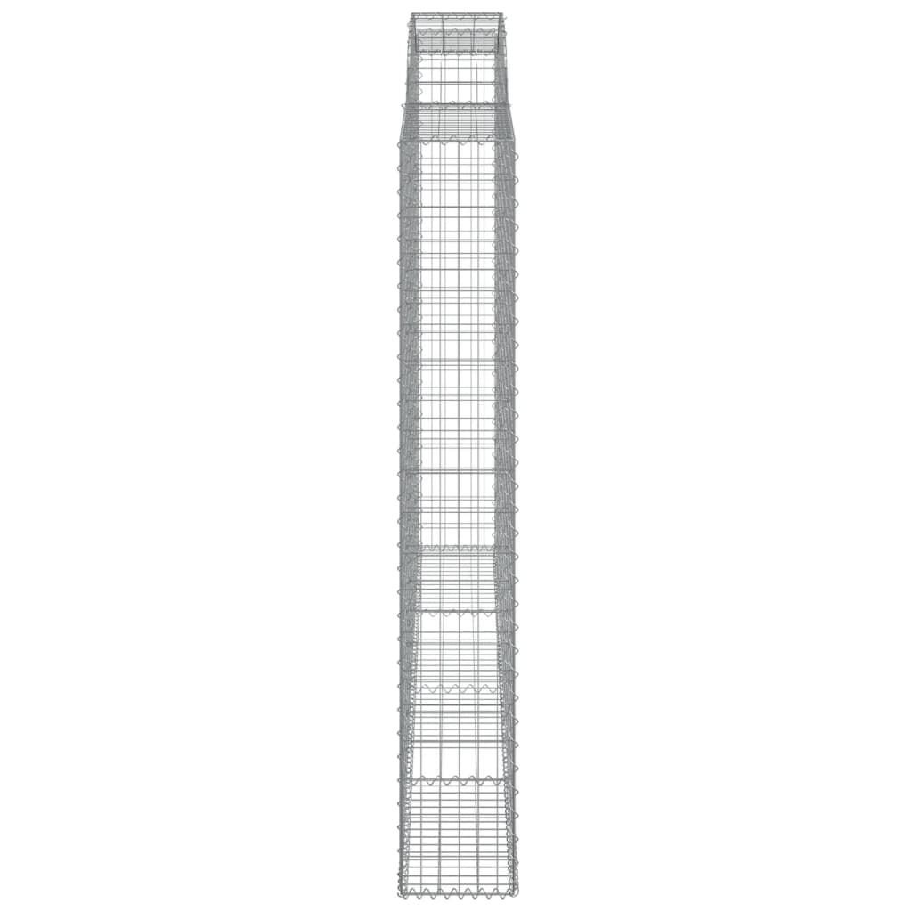 Lučne gabionske košare 3 kom 300x30x200/220cm pocinčano željezo