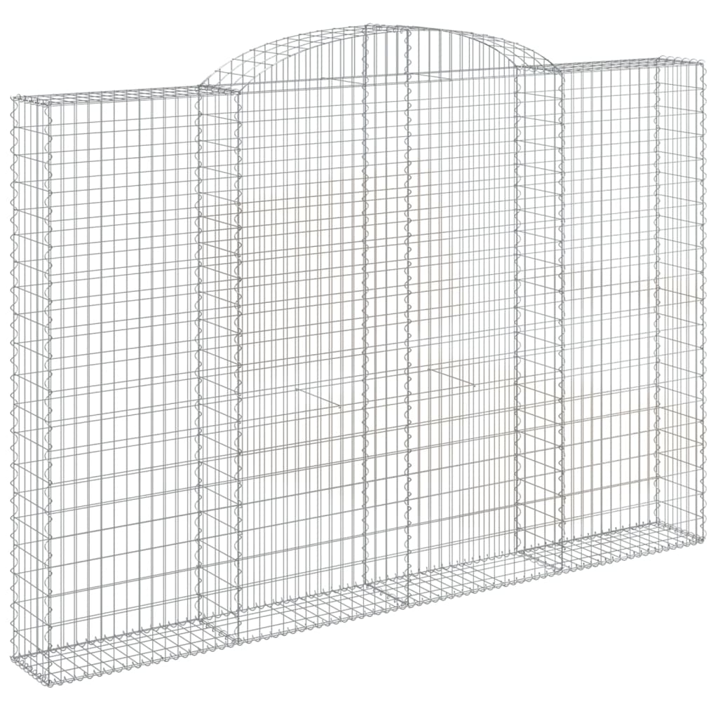 Lučne gabionske košare 5 kom 300x30x200/220cm pocinčano željezo