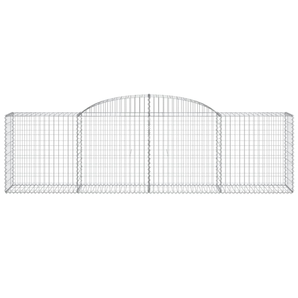 Lučne gabionske košare 20 kom 300x50x80/100cm pocinčano željezo