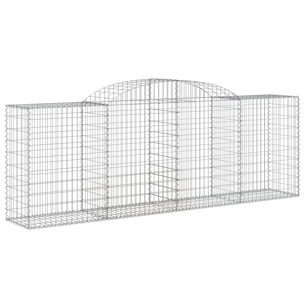 Lučne gabionske košare 10kom 300x50x100/120cm pocinčano željezo