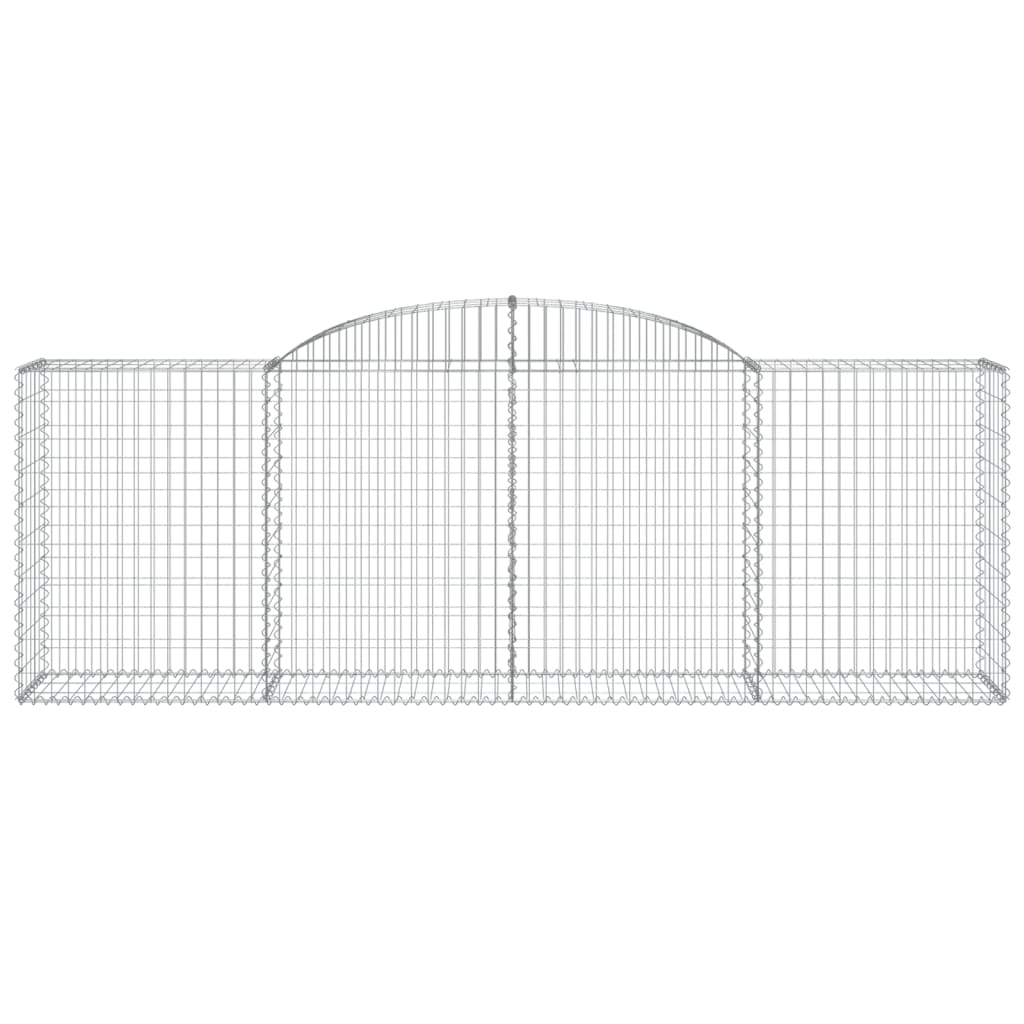 Lučne gabionske košare 11kom 300x50x100/120cm pocinčano željezo