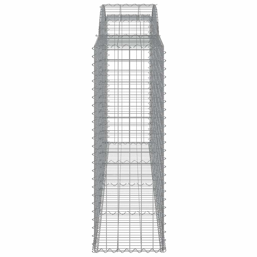 Lučne gabionske košare 13kom 300x50x140/160cm pocinčano željezo