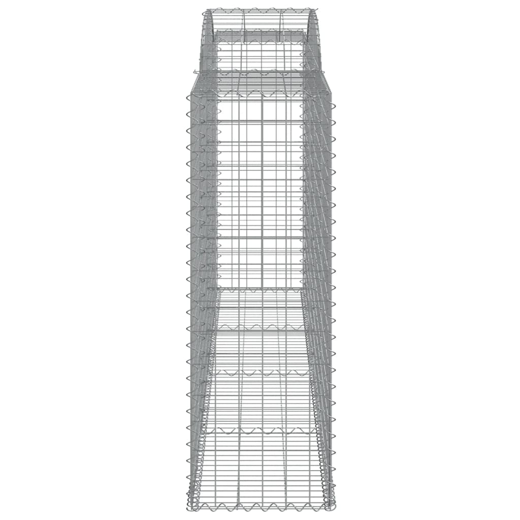 Lučne gabionske košare 20kom 300x50x140/160cm pocinčano željezo